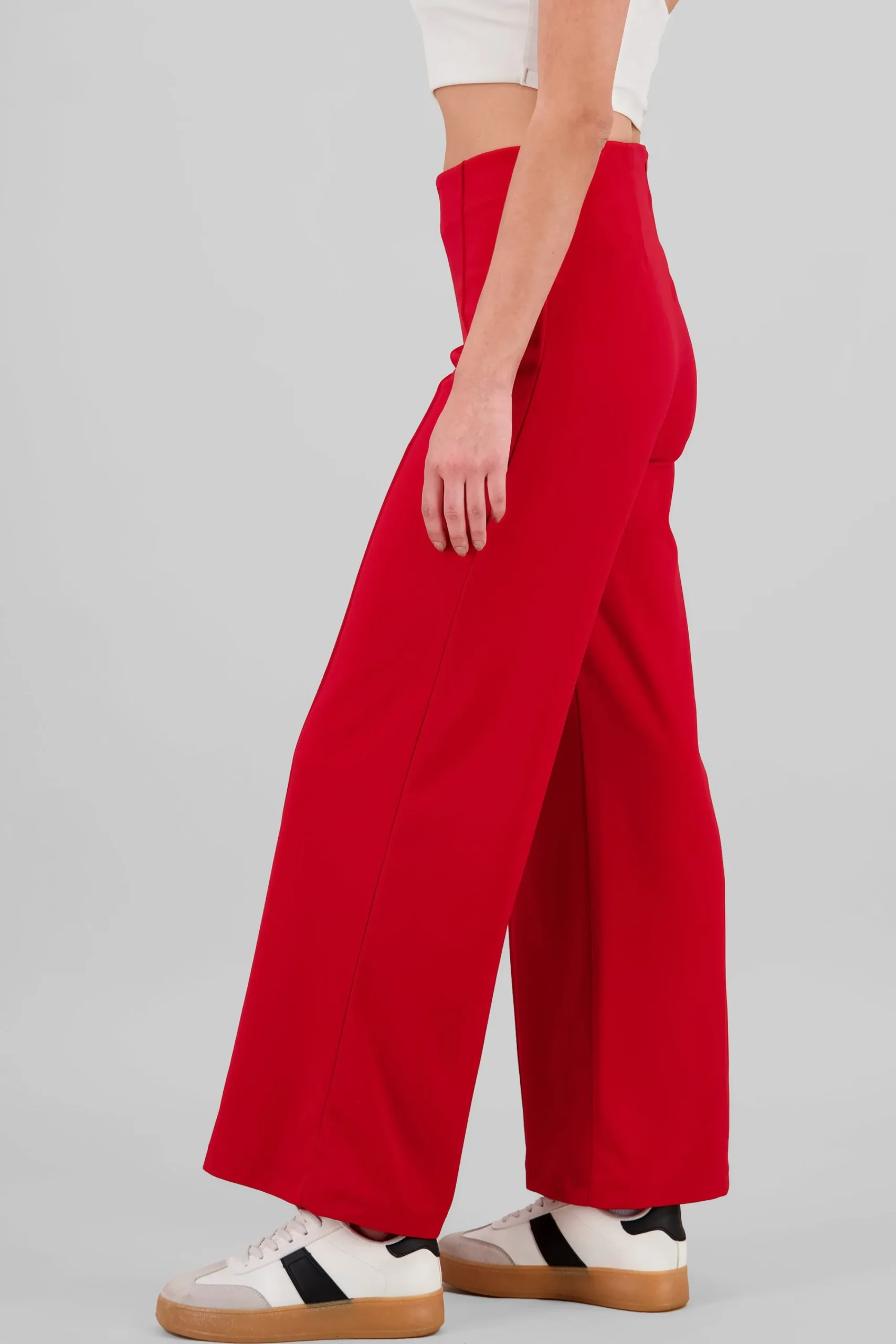 Shasa Wid leg pant with front seams