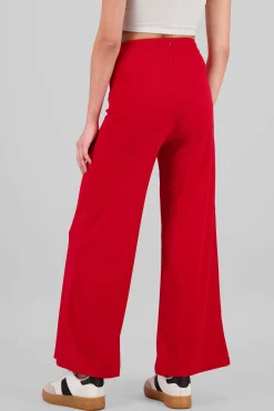 Shasa Wid leg pant with front seams