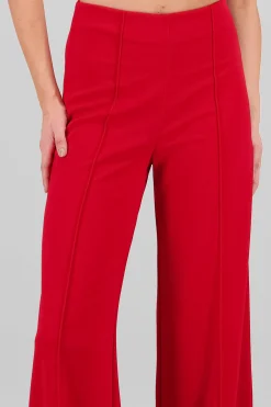 Shasa Wid leg pant with front seams