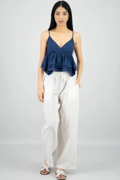 Shasa Wide Cotton Pants
