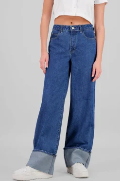 Shasa Wide Hem Wide Leg Jeans