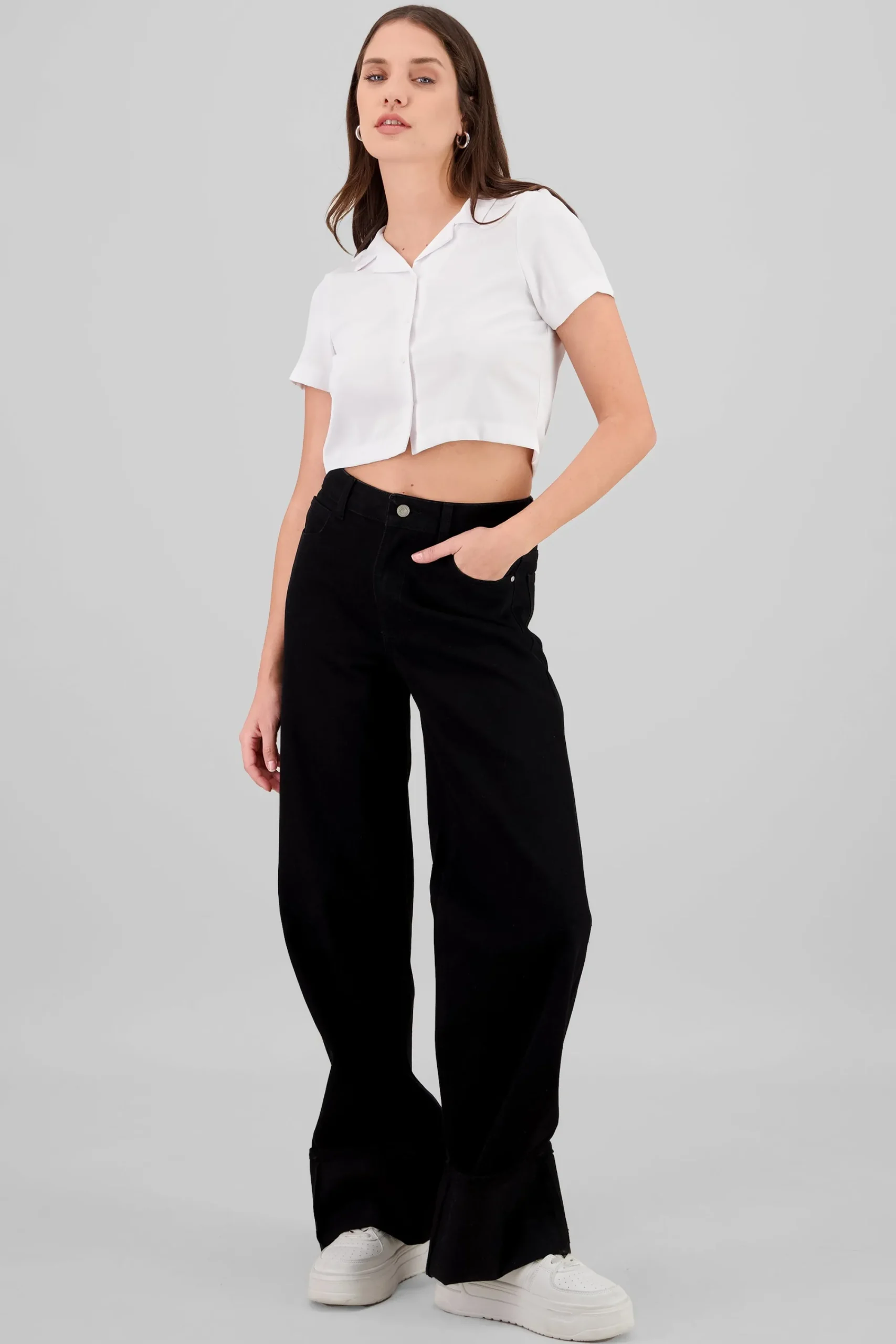 Shasa Wide Hem Wide Leg Jeans