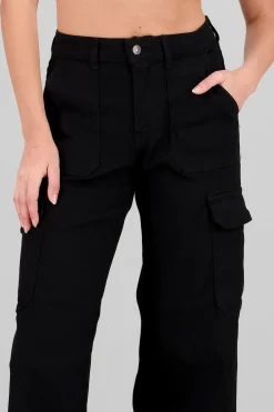 Shasa Wide Leg Cargo Jeans