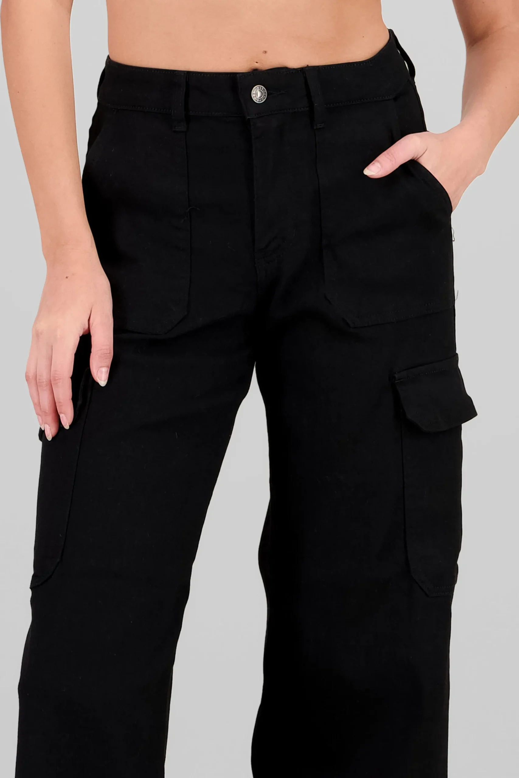 Shasa Wide Leg Cargo Jeans