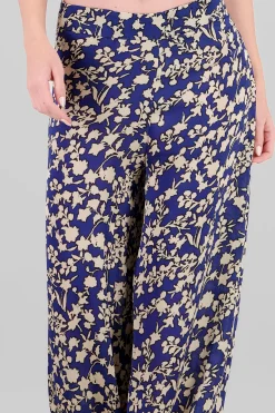 Shasa Wide Leg Floral Printed Pants