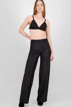 Shasa Wide Leg Glitter Pants