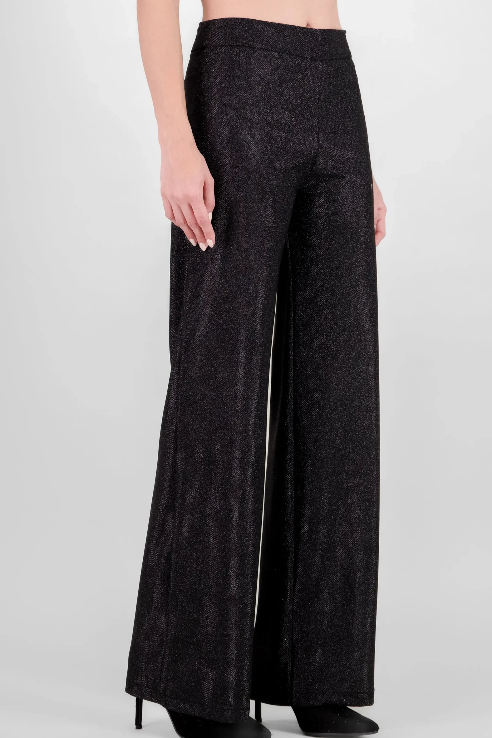 Shasa Wide Leg Glitter Pants