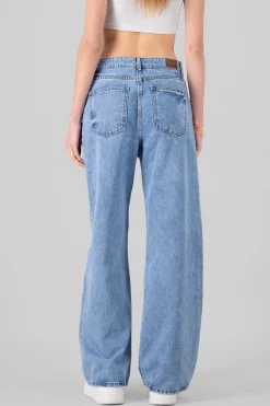 Shasa Wide Leg Jeans With Stars