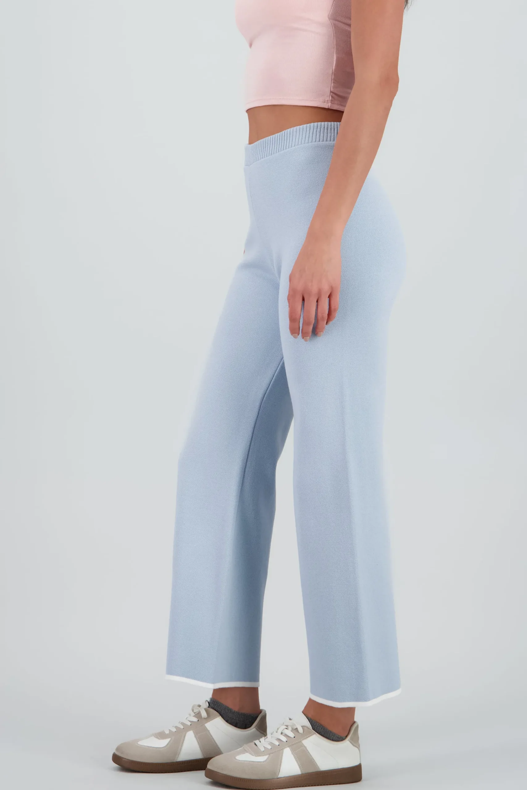 Shasa Wide Leg Knit Pants