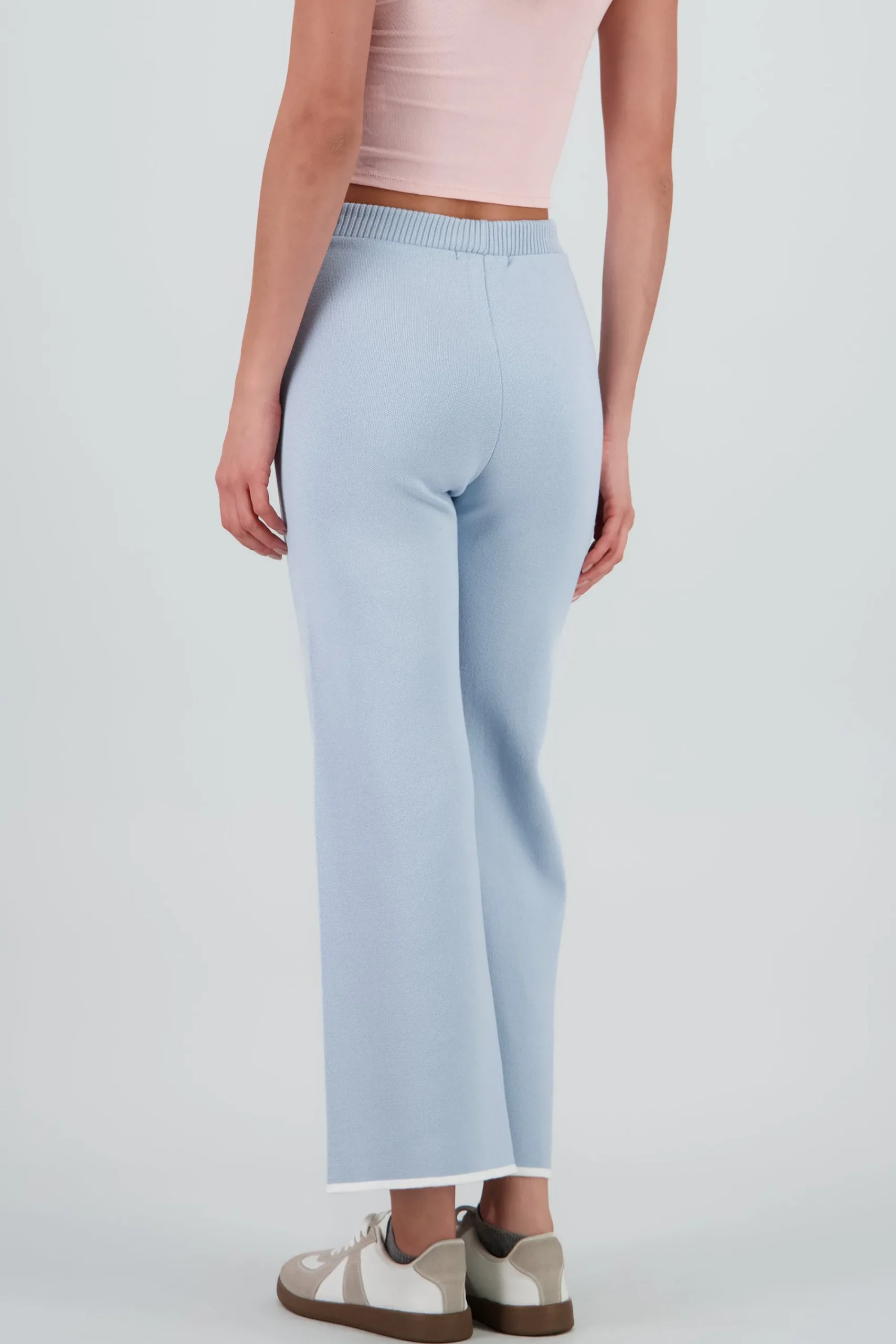 Shasa Wide Leg Knit Pants