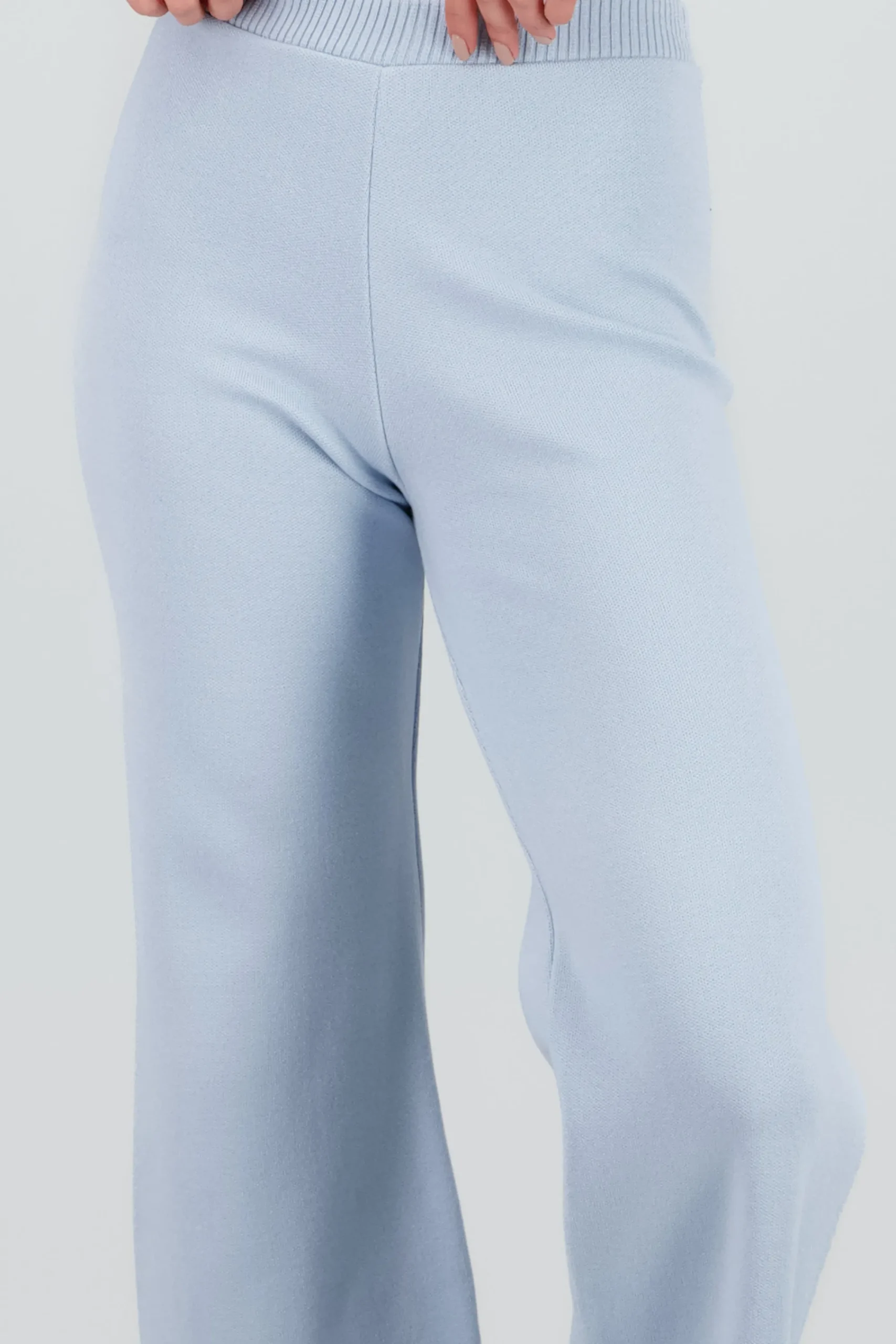 Shasa Wide Leg Knit Pants