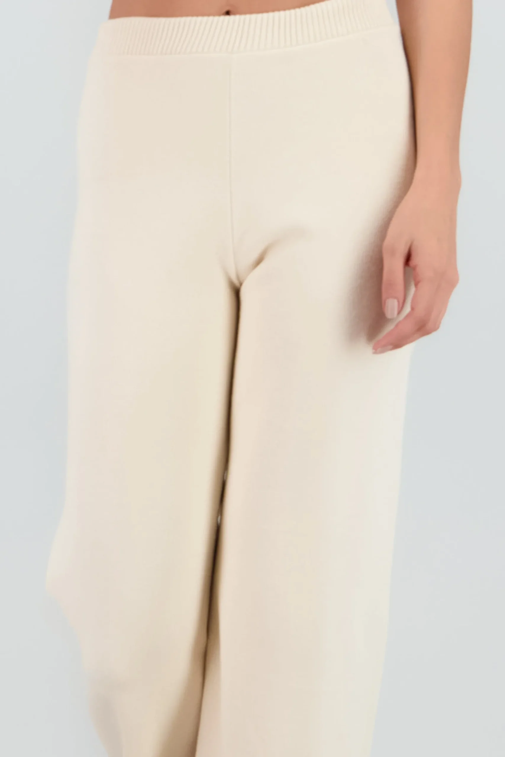 Shasa Wide Leg Knit Pants