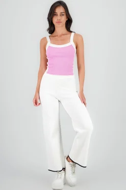 Shasa Wide Leg Knit Pants
