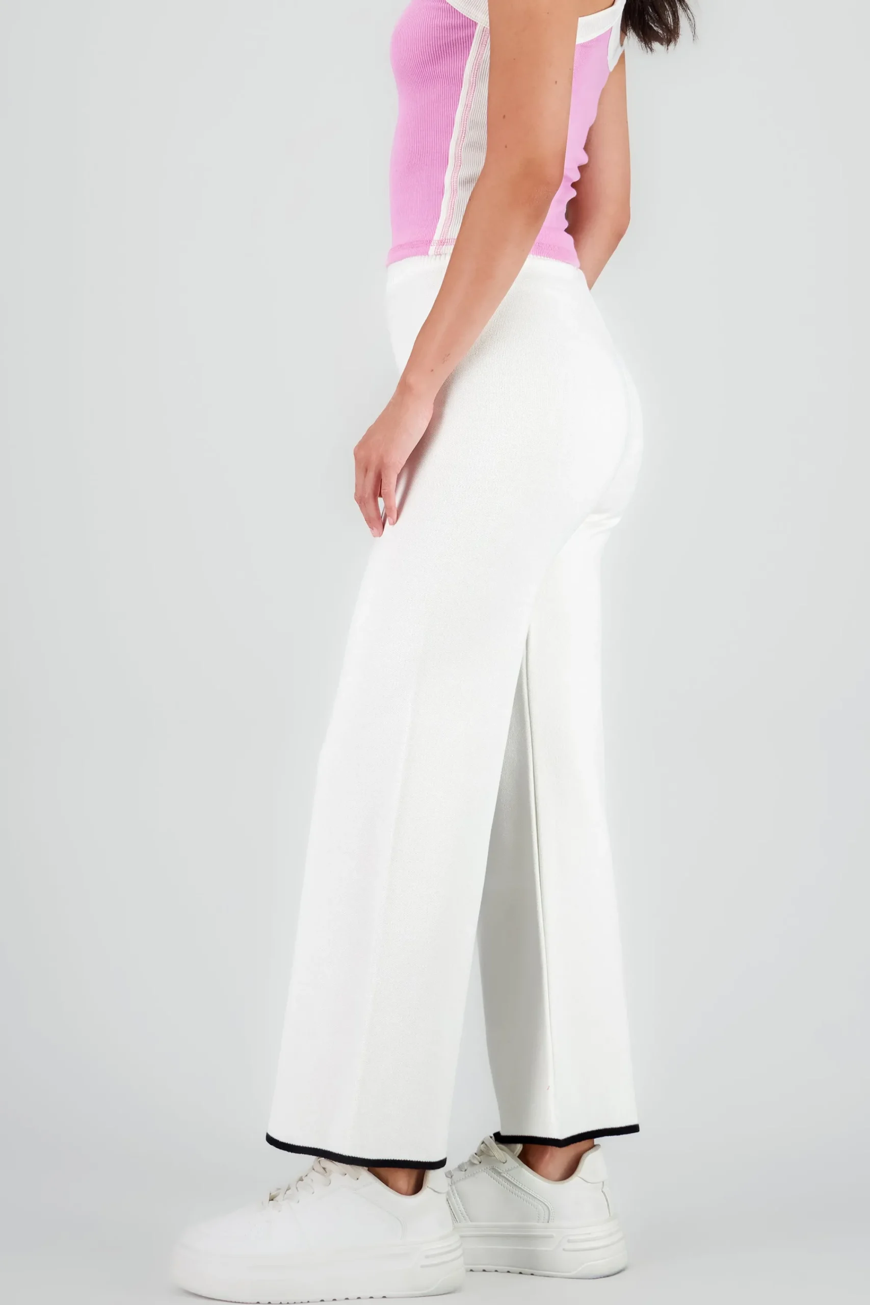 Shasa Wide Leg Knit Pants