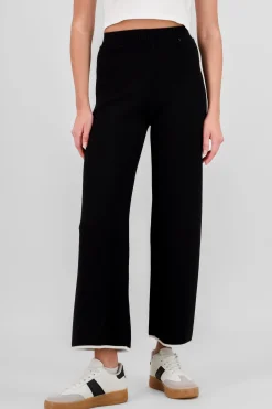 Shasa Wide Leg Knit Pants
