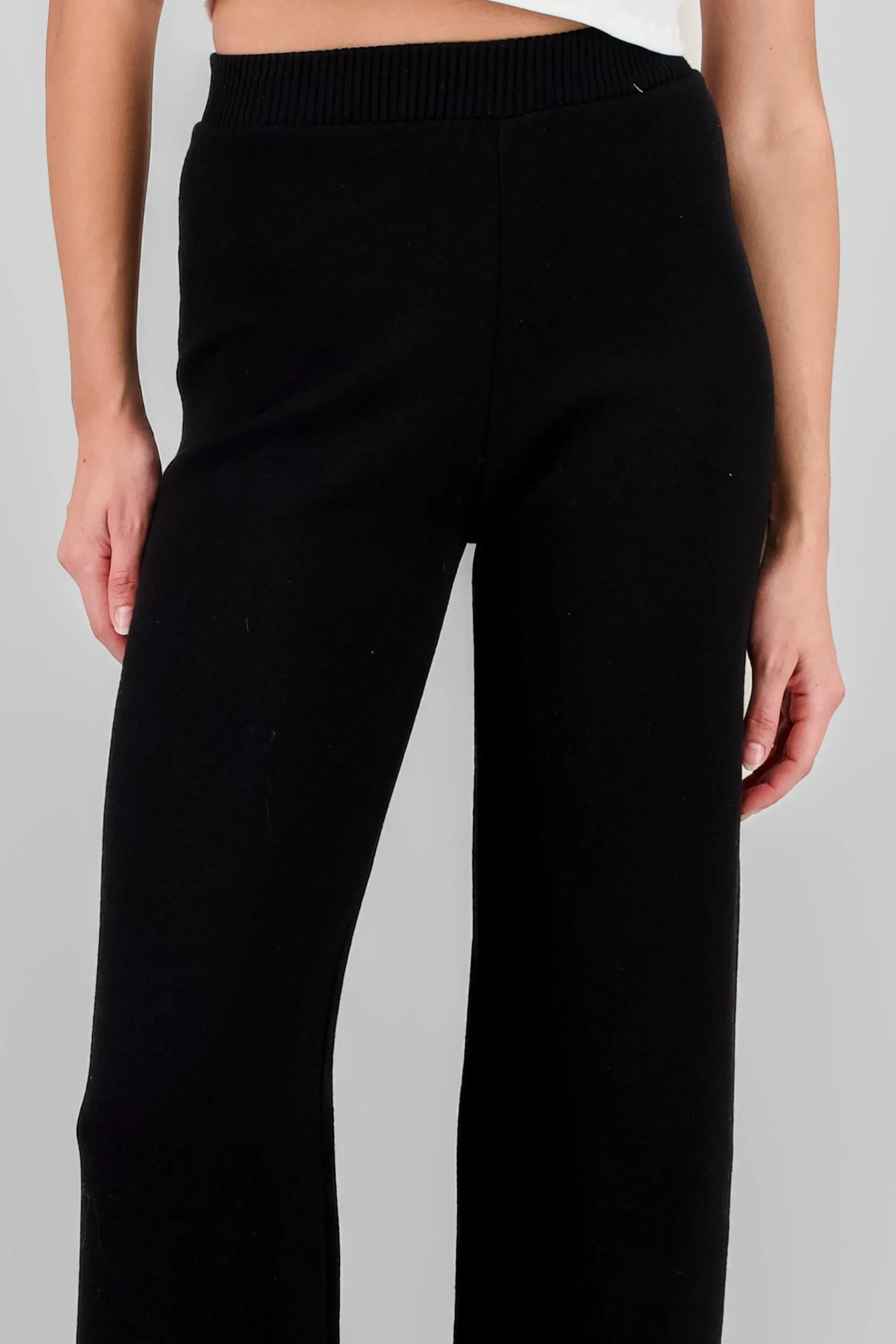 Shasa Wide Leg Knit Pants