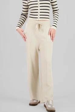 Shasa Wide Leg Knit Pants