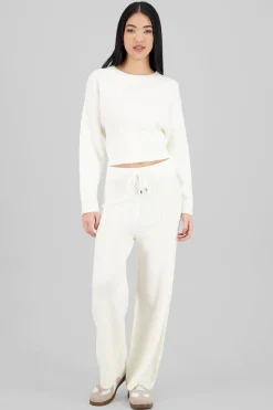 Shasa Wide Leg Knit Pants