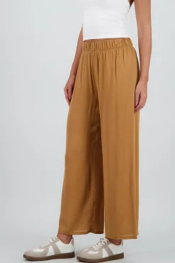 Shasa Wide leg pant with elastic wasitband
