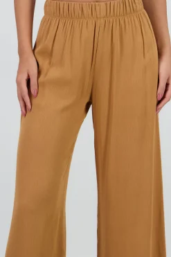 Shasa Wide leg pant with elastic wasitband