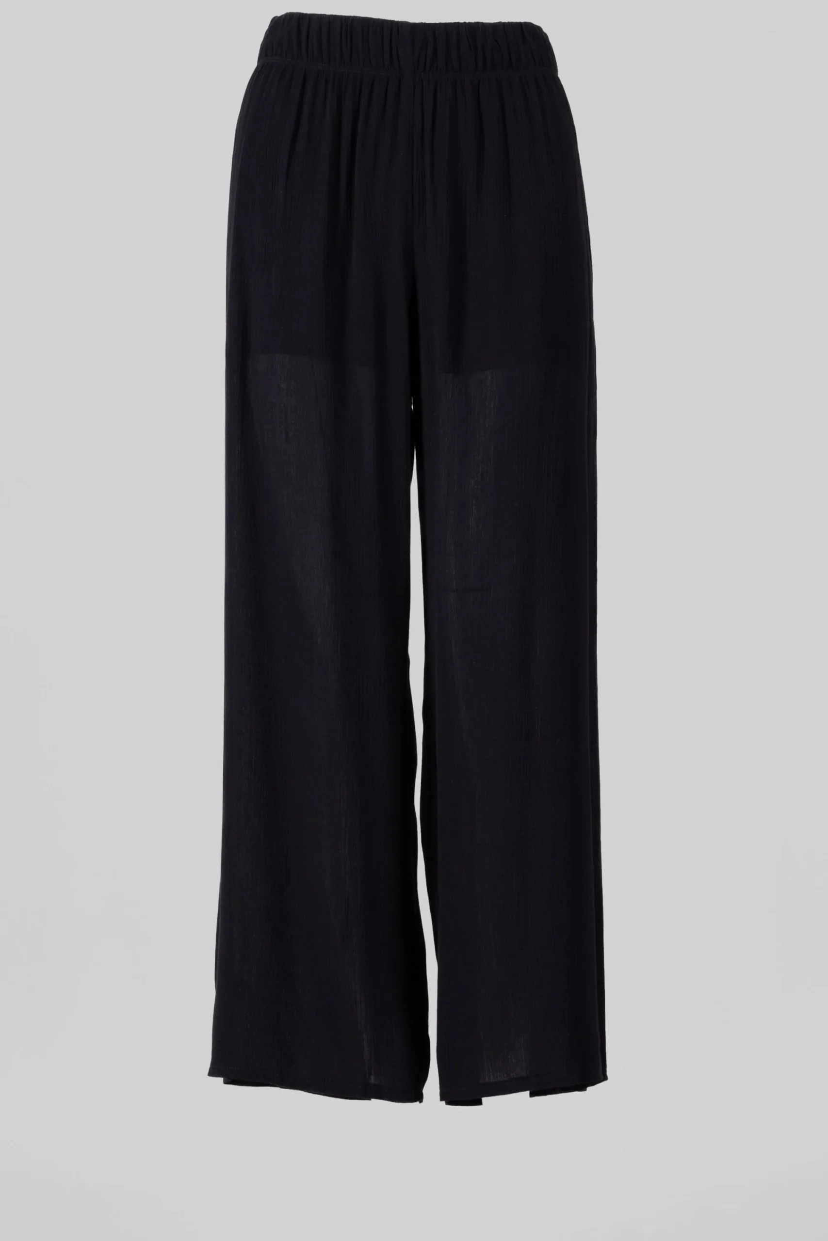 Shasa Wide leg pant with elastic wasitband