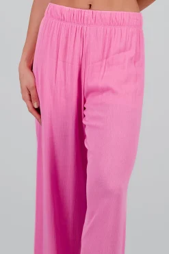 Shasa Wide leg pant with elastic wasitband