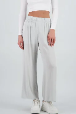 Shasa Wide leg pant with elastic wasitband