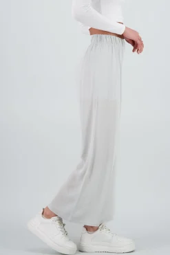 Shasa Wide leg pant with elastic wasitband
