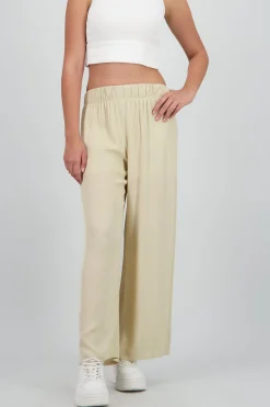 Shasa Wide leg pant with elastic wasitband