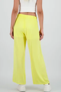 Shasa Wide leg pant with elastic wasitband