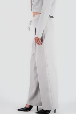 Shasa Wide Leg Pants with Bow Detail