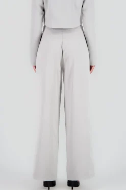 Shasa Wide Leg Pants with Bow Detail