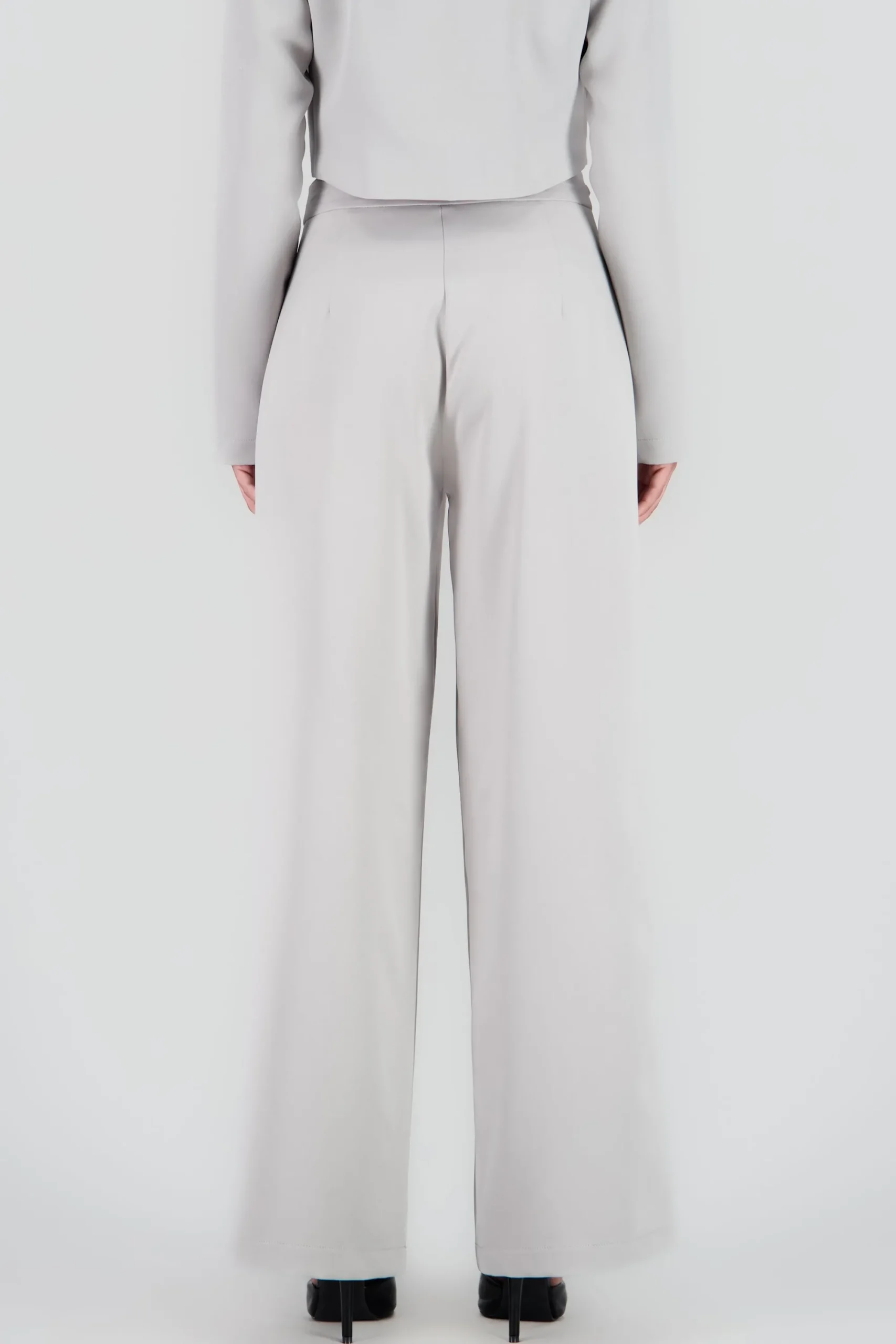 Shasa Wide Leg Pants with Bow Detail