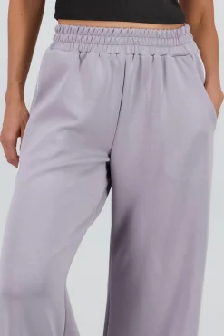 Shasa Wide Leg Pants with Contrast Line Detail