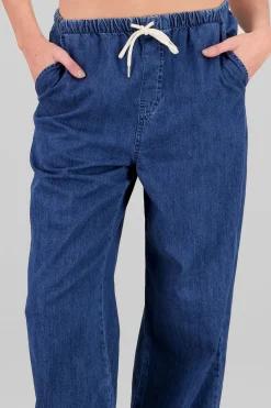 Shasa Wide Leg Pants with Drawstring