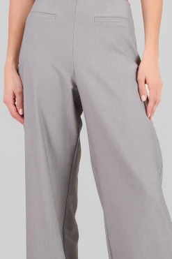 Shasa Wide Leg Pants with Piping