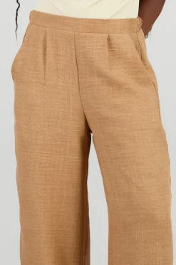 Shasa Wide Leg Pants with Pleats