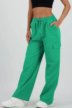 Shasa Wide Leg Pants with Stripe Detail
