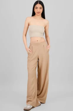 Shasa Wide Leg Pleated Pants