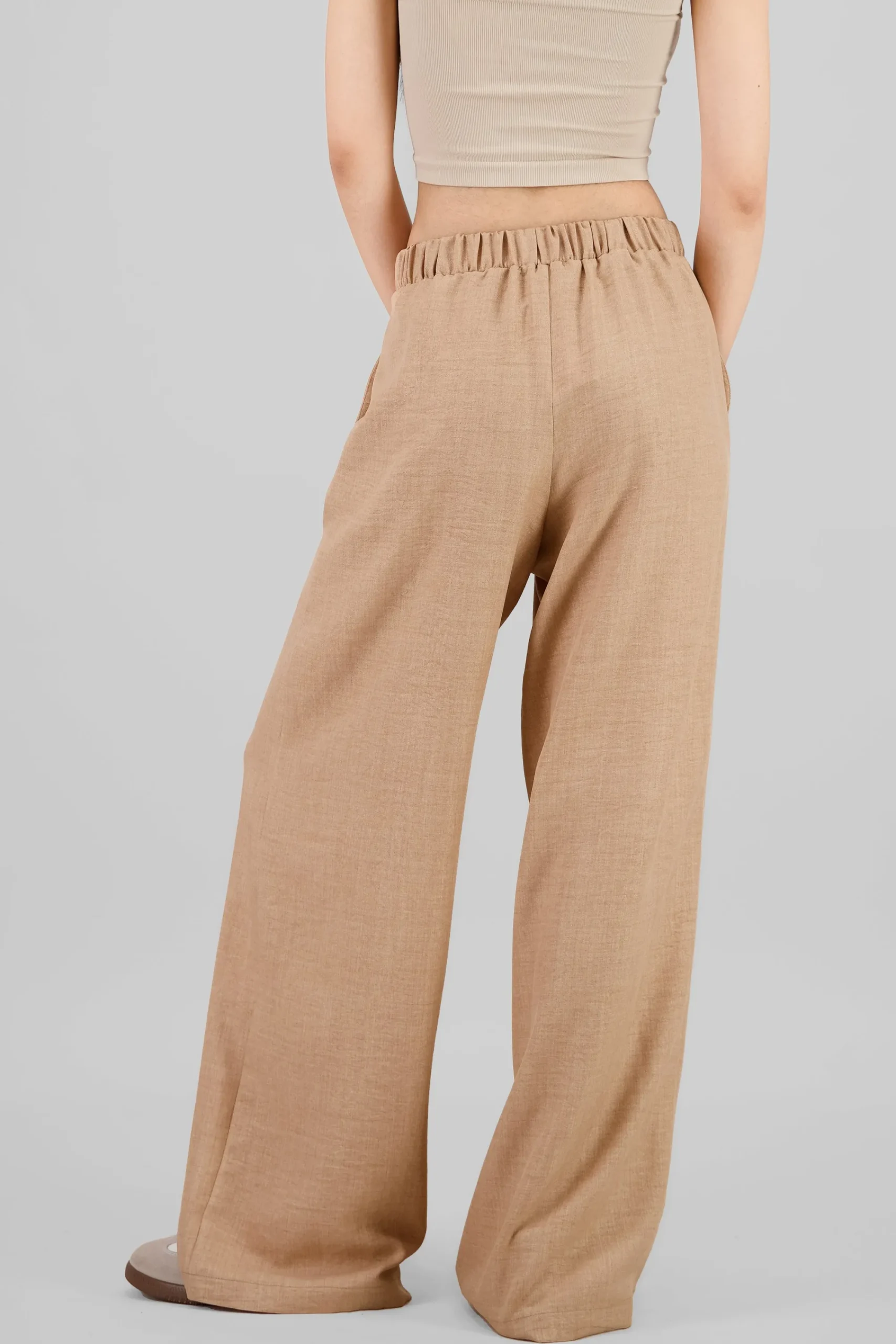 Shasa Wide Leg Pleated Pants