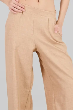 Shasa Wide Leg Pleated Pants