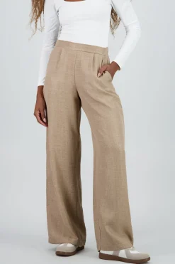 Shasa Wide Leg Pleated Pants