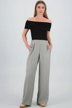 Shasa Wide Leg Pleated Pants