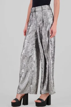 Shasa Wide Leg Sequin Pants