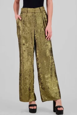 Shasa Wide Leg Sequin Pants
