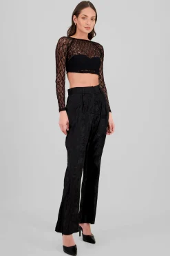 Shasa Wide Leg Sequin Pants
