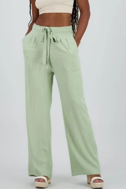 Shasa Wide Leg Striped Pants