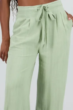 Shasa Wide Leg Striped Pants