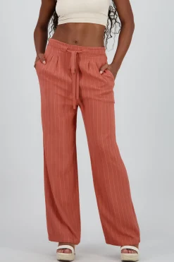 Shasa Wide Leg Striped Pants