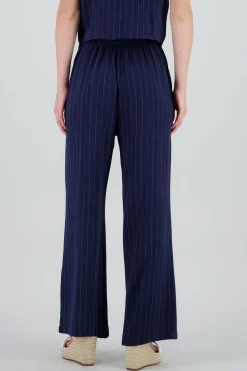 Shasa Wide Leg Striped Pants